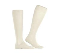Falke Kniestrümpfe Herren Mikrofaser weiß, 39-40