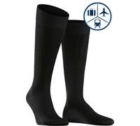 Falke Kniestrümpfe Herren Schurwolle schwarz, 41-42