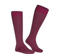 Falke Kniestrümpfe Herren Seide rot, 43-44