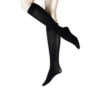 FALKE Pure Matt 50 DEN Damen Kniestrümpfe, 39-42, Blau, Uni, 41715-617902