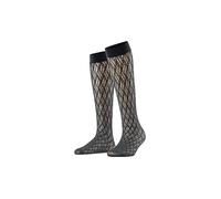 FALKE Kniestrümpfe PURE SHORE NET black schwarz | 35-38