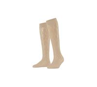 FALKE Kniestrümpfe PURE SHORE NET porcelain creme | 39-42