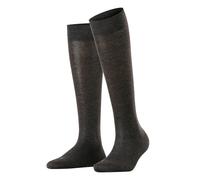 Falke Kniestrümpfe Sensitive London (nachhaltige Baumwolle) anthrazitgrau Damen - 1 Paar, Größe 35-38