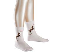 FALKE Mädchen Horse Socken, powderrose, 23-26 (2-3 Jahre)