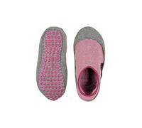 Falke Hausschuhe Cosyshoe (wärmende Merinowolle) pink/grau Kinder, Größe 37-38