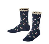 Falke Mädchen Socken Ditsy Flowers 10360-6116 27-30 Space Blue