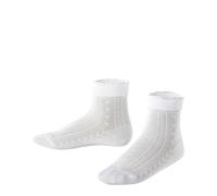 Falke Socken ROMANTIC NET Mädchen Baumwolle Weiß Größe 19-22
