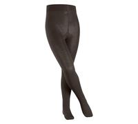 Falke Strumpfhose Comfort Wool – leichte, wärmende Merinowolle – dunkelbraun, Kinder Gr. 110-116