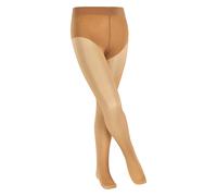 Falke Unisex-Kinderstrumpfhose Pure Matt 30 DEN transparent einfarbig Beige (Cocoon 4059) 152-164