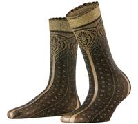 Falke Miracle Lady 30 DEN Damen Socken bl./gold (3335) 35-38