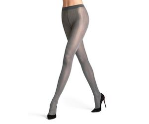 FALKE Modestrumpfhose SLICK SKIN 40 DEN flanell grau | L