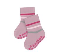 Falke Baby Stoppersocken Multi Stripe 12181-8666 Baumwolle rutschhemmende Noppen Rosewater 1-6M