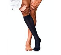 FALKE No. 7 Finest Merino Kniestrümpfe dark navy (6370), 43-44