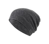 FALKE Unisex Beanie-Mütze Beanie U Be Kaschmir schnelltrocknend warm 1 Stück, Grau Dark Grey Heather 3278, OneSize
