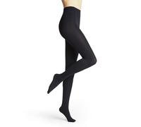 FALKE Damen Strumpfhose Pure Matt 100 DEN W Ti blickdicht einfarbig 1 Stück, Blau Marine 6179, XL