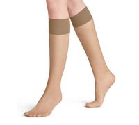 FALKE Damen Kniestrümpfe Pure Matt 20 DEN W Kh transparent einfarbig 1 Paar, Hautfarben Powder 4169, 39-42