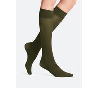 Falke Pure Matt 50 Damenkniestrümpfe in blau in Größe: 35-38 für Damen