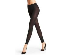 FALKE Damen Leggings Pure Matt 50 DEN W Le halb-blickdicht einfarbig 1 Stück, Schwarz Black 3009, S-M