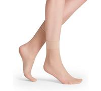 FALKE Damen Socken Pure Matt 20 DEN W SO transparent einfarbig 1 Paar, Hautfarben (Crystal 4409) neu - umweltfreundlich, 35-38