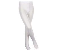 Falke Mädchen Feinstrumpfhose Romantic Dot transparent gemustert Größe 110-116 Weiß (2209)