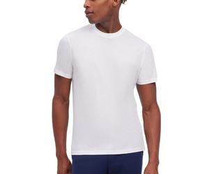 Falke Round-Neck T-Shirt - White - M Klassisches Herren-T-Shirt aus feiner Materialmischung T-Shirts