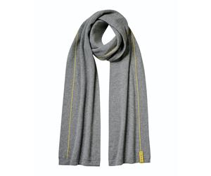 Falke Schal - Schurwollmischung mit Kaschmir - grau Herren/Damen - 1 Stück
