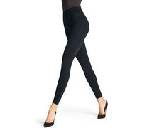 FALKE Damen Leggings Seamless Shaping W LE Blickdicht einfarbig 1 Stück, Blau (Marine 6179), XL
