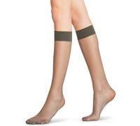 Falke Seidenglatt 15 DEN Damen Kniestrümpfe carbon (3275) 39-42