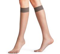 Falke Seidenglatt 15 DEN Damen Kniestrümpfe iron (3274) 35-38