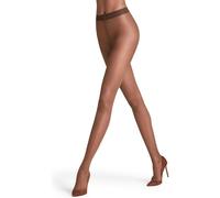 FALKE Damen Strumpfhose Seidenglatt 15 DEN W TI transparent einfarbig 1 Stück, Braun (Espresso 5188), M