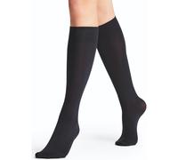 Falke Seidenglatt 40 DEN Damen Kniestrümpfe marine (6179) 35-38