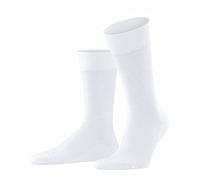 Falke Tagessocke Crew Sensitive London NEW – druckfreier Komfortbund – Weiß – Herren 39-42