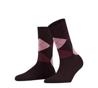 FALKE Sensitive Argyle Socken bordeaux (8100), 39-42