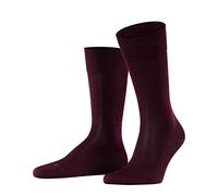 Falke Herren Socken Sensitive Malaga – Baumwolle, Komfortbund – Rot (Barolo) 43-46, 1 Paar