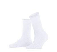 FALKE Damen Socken Shiny Lyocell einfarbig Weiß Gr. 35-38