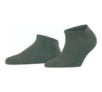 FALKE Damen Sneakersocken Shiny W Sn Lyocell kurz einfarbig 1 Paar, Grau Flint Grey 3640, 35-38