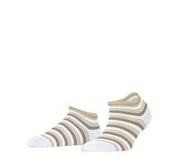 Falke Damen Sneakersocken Smart Stripe 47151-2000 – Baumwolle, kurz, gemustert – Weiß 39-42