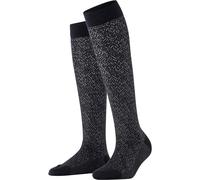 Falke Snow Glitter Damen Kniestrümpfe dark navy (6370) 39-42
