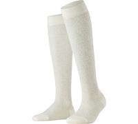 Falke Snow Glitter Damen Kniestrümpfe off-white (2040) 35-38