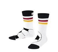 Falke Tagessocke Active Soccer (Fußball-Motiv, optimale tragekomfort) weiss/schwarz Kinder - 1 Paar, Größe 35-38