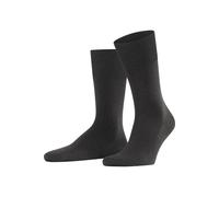 FALKE Herren Socken ClimaWool M SO Wolle Lyocell einfarbig 1 Paar, Grau (Anthracite Melange 3117), 39-40