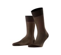 FALKE Herren Fine Shadow M SO Baumwolle gemustert 1 Paar Socken, Braun (Brown 5931), 43-44