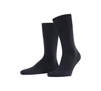 FALKE Herren Socken ClimaWool M SO Wolle Lyocell einfarbig 1 Paar, Blau (Dark Navy 6370), 47-48