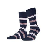 Falke Socken Dunkelblau mit rot-weißem Streifen