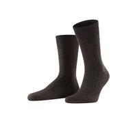 FALKE Socken dunkelbraun, Einfarbig