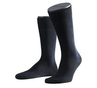 FALKE Herren Socken Family – Baumwolle – Blau (Dark Navy 6370) – Größe 47-50