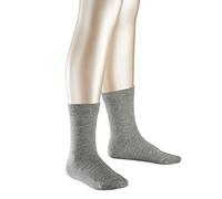 FALKE Socken Family Baumwolle Kinder schwarz grau viele weitere Farben verstärkte Kindersocken ohne Muster atmungsaktiv dünn und einfarbig 1 Paar