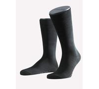 FALKE Herren Socken Family M So nachhaltige Baumwolle einfarbig 1 Paar, Schwarz Black 3000, 43-46