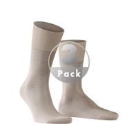 Falke Socken Herren Baumwolle beige, 47-48