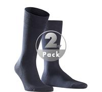 Falke Socken Herren Baumwolle blau, 39-42
